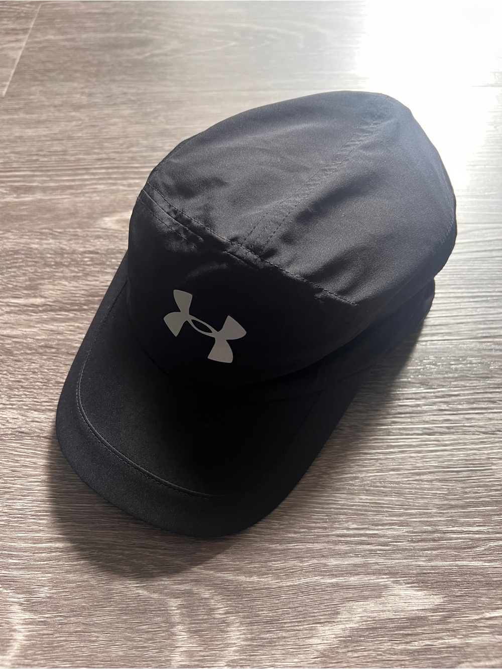 Under Armour Black Cap with White Logo
